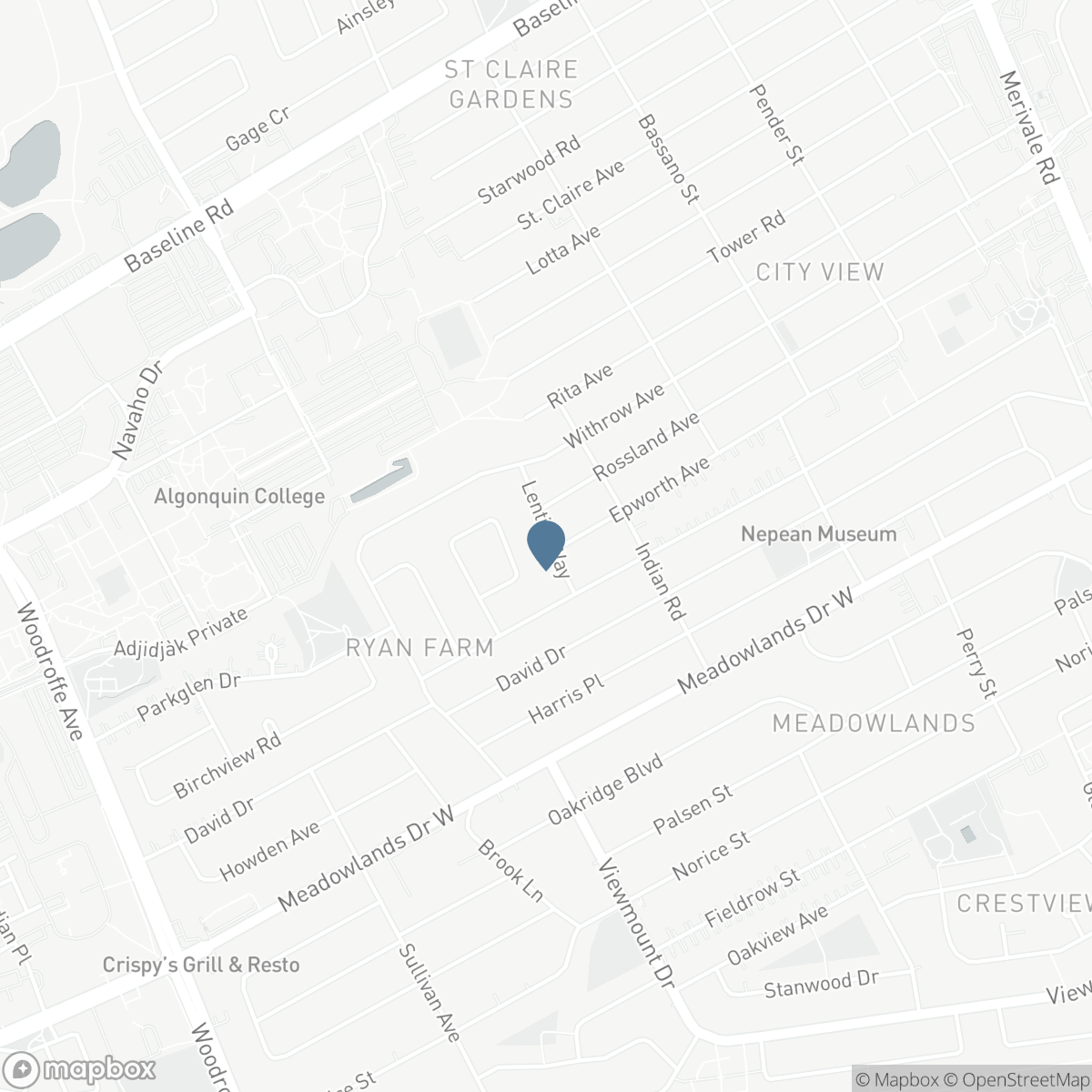 16 LENTINI WAY, Ottawa, Ontario K2G 3P9